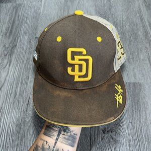 San Diego Padres Hat Snapback Fernando Tatis Jr Facsimile Signature Adjustable